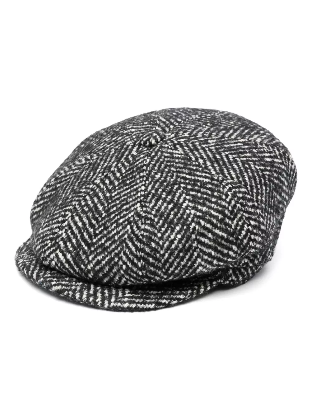 Tagliatore herringbone baker boy hat Men 0113