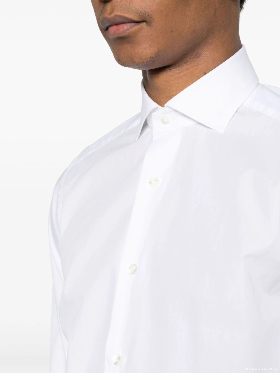 Affordable shirt cotton Tagliatore Men poplin 0313