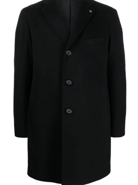 tailored Men single-breasted coat Tagliatore 0313