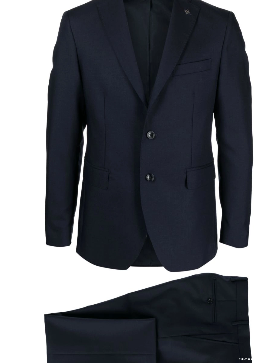 Affordable Men single-breast Tagliatore notch-lapel blazer 0307