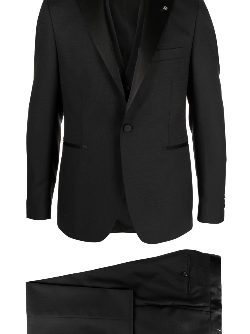 suit three-piece Tagliatore dinner slim-cut Men 0311