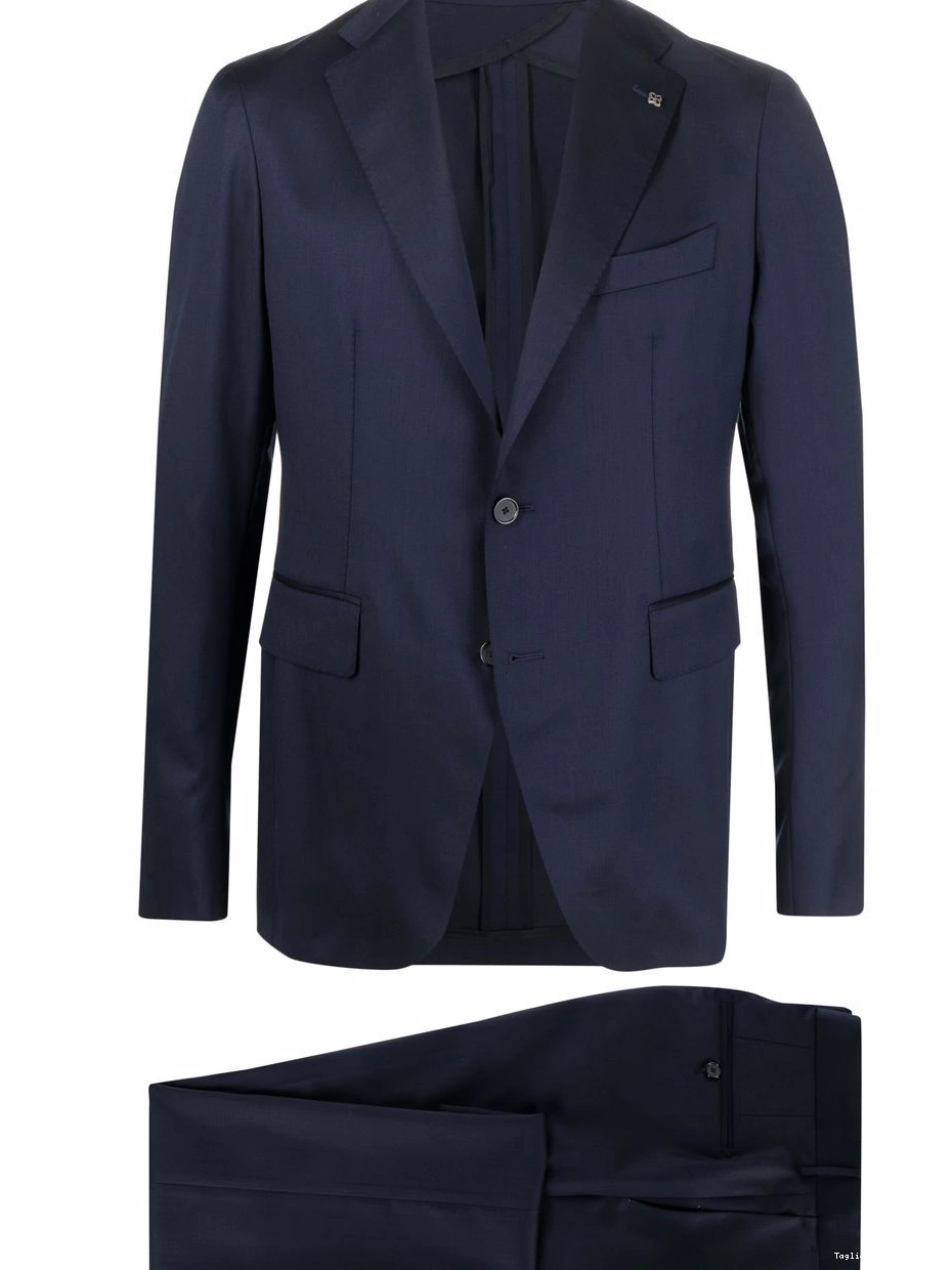 Cheap Tagliatore Men fitted single-breasted suit 0303